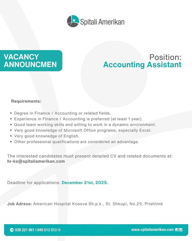 Accounting Assistant